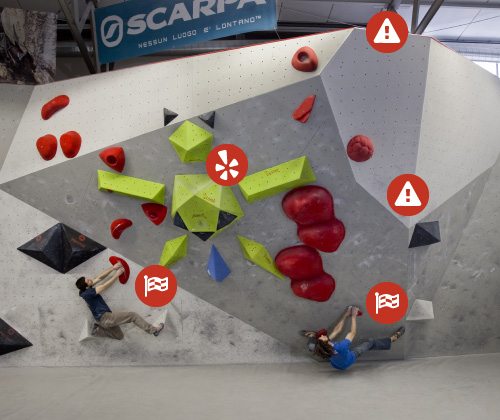 E4 Regeln des Boulderns in der Boulderhalle